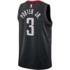 Canotte Uomo Houston Rockets Kevin Porter JR 3 Jordan 2022-23 Statement Edition Nero Swingman
